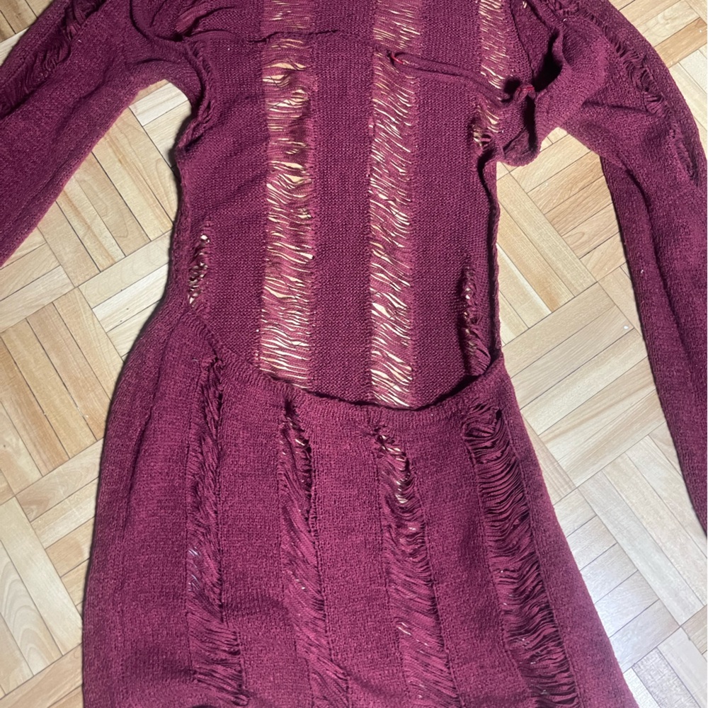 Jaded London red Umbra mini Dress - Picture 5 of 5